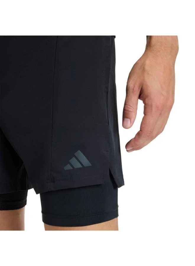 Adidas  D4T WORKOUT 2IN1 SHORTS for Men | Best Price UAE